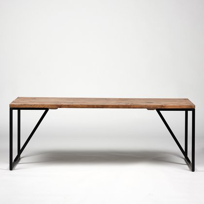 Dinnertisch 200cm Holzbohle VARIANTE