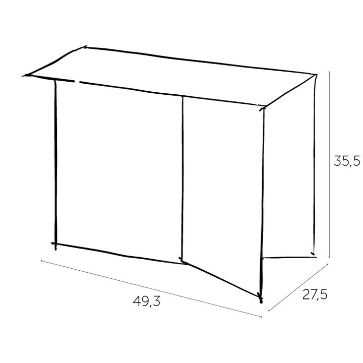 Lounge Couchtisch - HAY Slit Table Oblong
