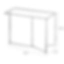 Lounge Couchtisch - HAY Slit Table Oblong