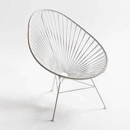 OK Design Acapulco Lounge Chair white VARIANTE