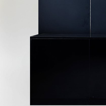 Buffetmodul schwarz 320 Aluvision Tafel schwarz Variante