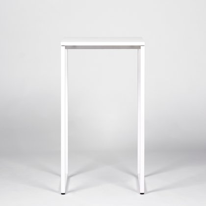 K+S Design Stehtischbruecke weiss 60x60 VARIANTE