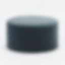 SOFTLINE Samt Hocker Drum Pouf blau Variante