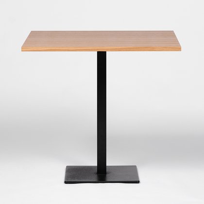 Pedrali Bistrotisch Eiche 79x79cm schwarz VARIANTE