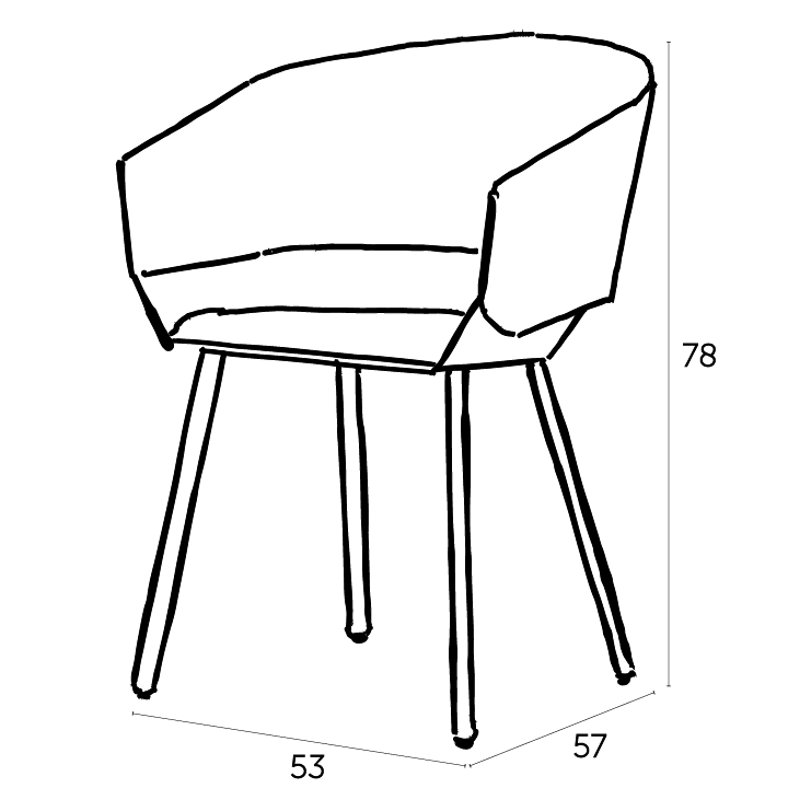 K+S_Skizzen_E15_HOUDINI_Chair