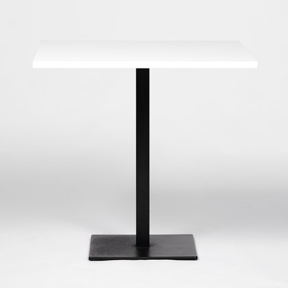 Pedrali Bistrotisch weiss 79x79cm schwarz VARIANTE