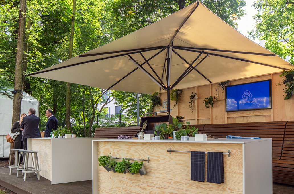 Outdoor 5x5m Sonnenschirm 01