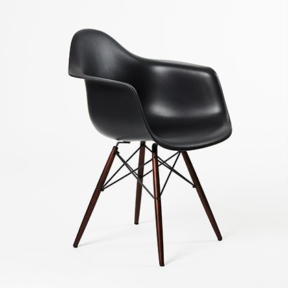 vitra Eames DAW dunkel schwarz VARIANTE