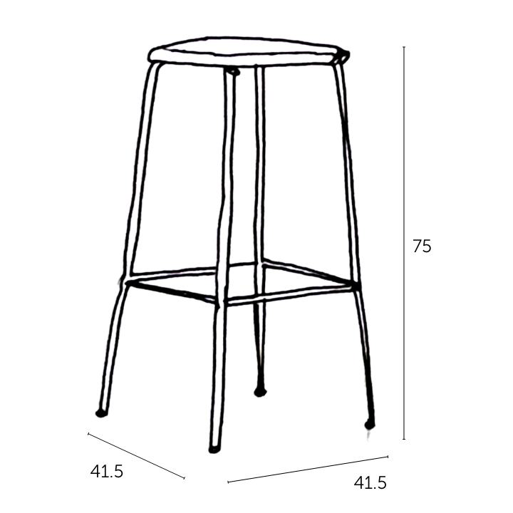 Skizze_HAY_Softedge_30_Barstool_01