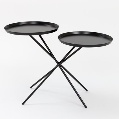 SOFTLINE Loungetisch Monday schwarz Grid