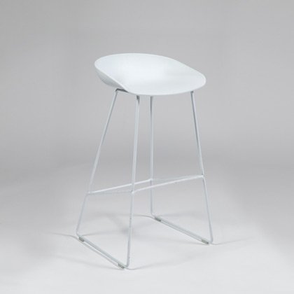 HAY ABOUT A STOOL AAS 38 Barhocker weiß 45 Variante