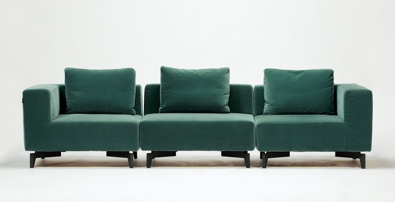 Softline PASSION Sofa samt grün