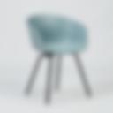 HAY ABOUT A CHAIR AAC26 Stuhl schwarz dusty blue VARIANTE
