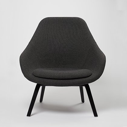 HAY AAL93 Sessel schwarz VARIANTE