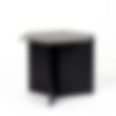 HAY Couchtisch SLIT TABLE HEXAGON schwarz Variante