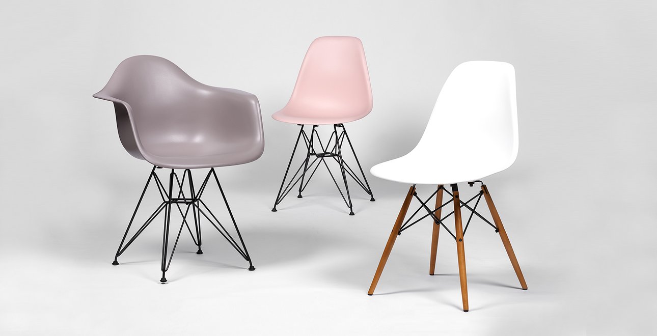 VITRA EAMES DSR rose TITEL