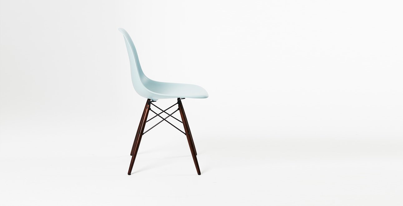 vitra Eames DSW Stuhl dunkel eisgrau TITEL