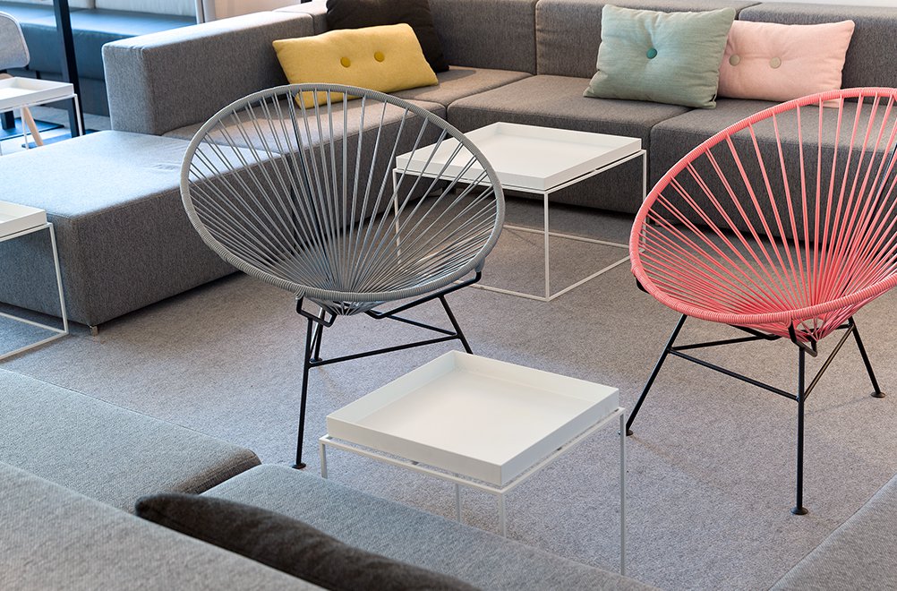 OK Design Condesa Lounge Chair grau TITEL