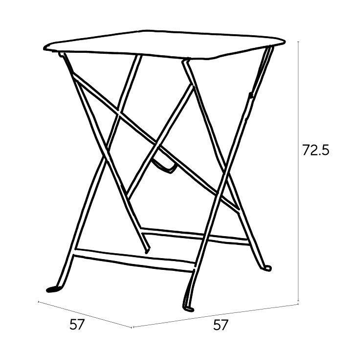 K+S_Skizzen_FERMOB_Metallklapptisch_Bistro_quadratisch