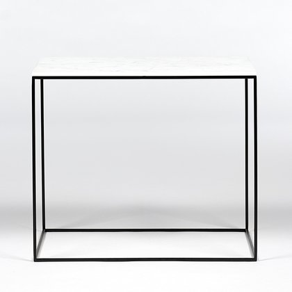 HAY Loungetisch 60x40 Bianco Carrara schwarz VARIANTE