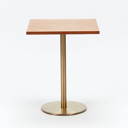 Pedrali Bistrotisch Nussbaum gold VARIANTE