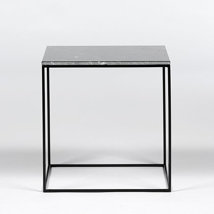 Loungetisch HAY 40x40 Nero Marquina schwarz VARIANTE