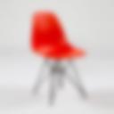 vitra Eames DSR Stuhl rot VARIANTE