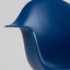 Material Polypropylen Kunststoff vitra Eames RAR Schaukelstuhl blau