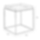 Lounge Couchtisch - HAY Tray Table 40x40