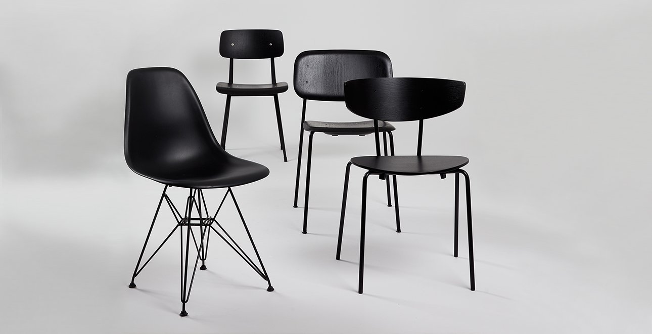 Vitra Eames DSR schwarz TITEL