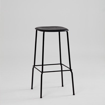 HAY Barhocker Softedge 30 schwarz 45 Variante