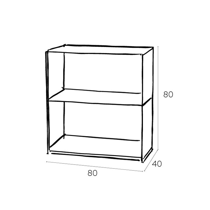 Regalsysteme - K+S Regalmodul 2er