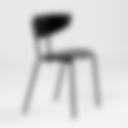 fermLIVING Herman Chair schwarz VARIANTE