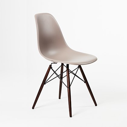 vitra Eames DSW Stuhl dunkel mauve VARIANTE