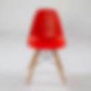 vitra Eames DSW Stuhl hell rot VARIANTE