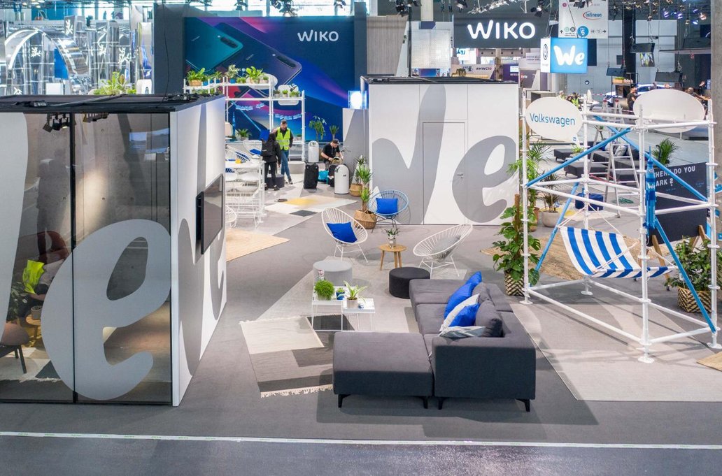 Messebau VW WeShare Barcelona