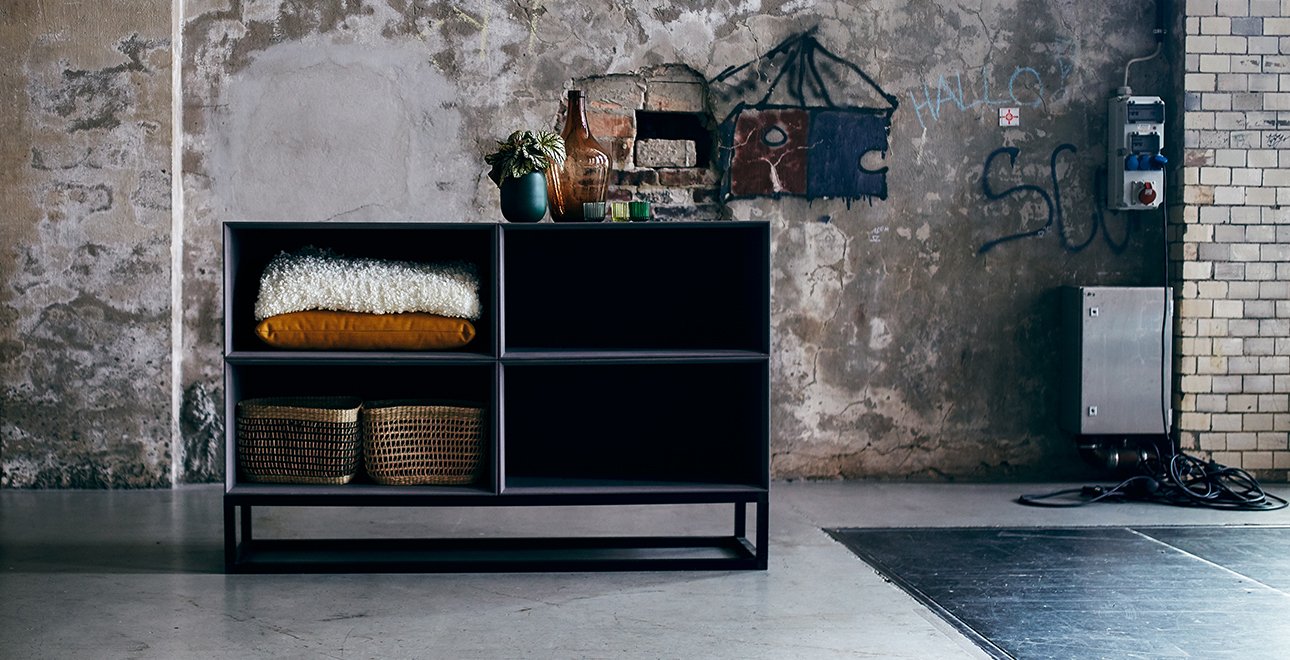 K+S Design Sideboard 40 grau TITEL