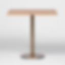 Pedrali Bistrotisch Eiche 79x79cm gold VARIANTE