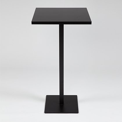 Pedrali Stehtisch schwarz 60x60 schwarz VARIANTE