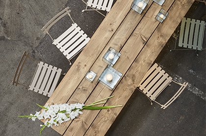 Outdoor Produktgruppenbild Tische