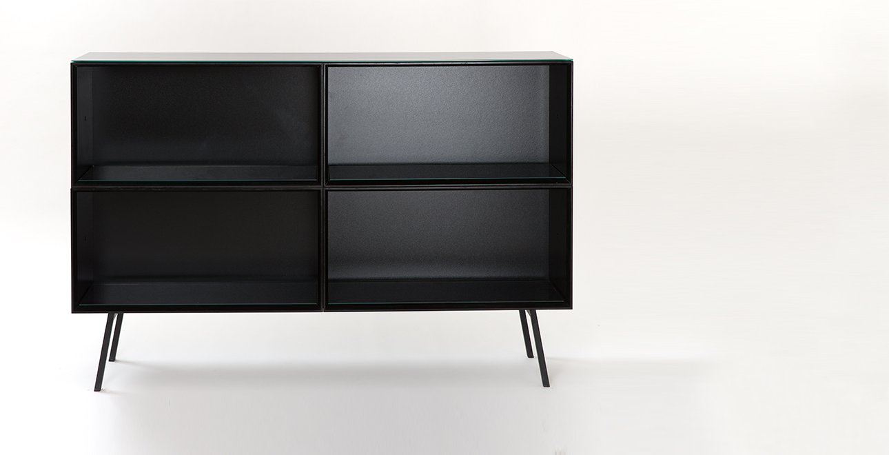 K+S Design Sideboard 30 Schwarz TITEL.