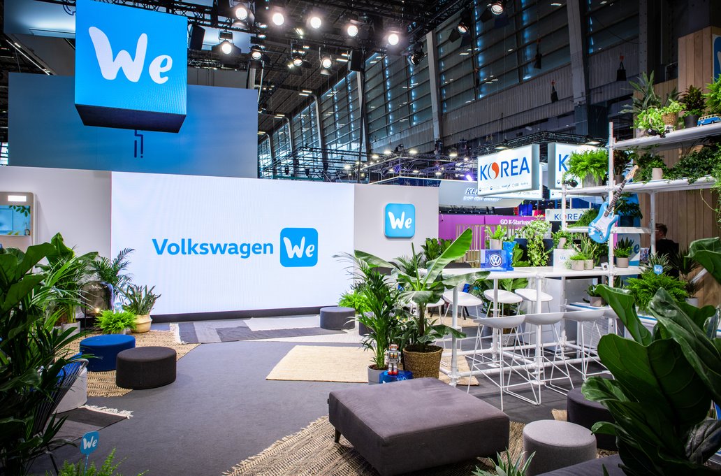 Messebau VW WeShare Paris 01